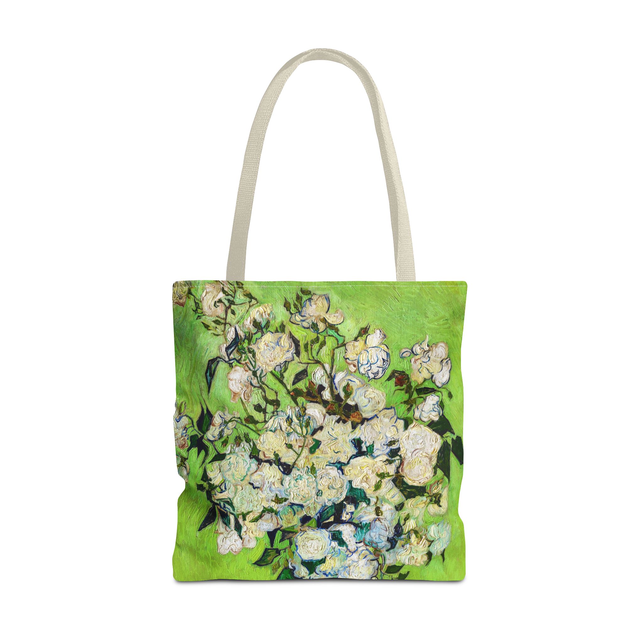 Van Gogh Vase Of Roses Tote Bag